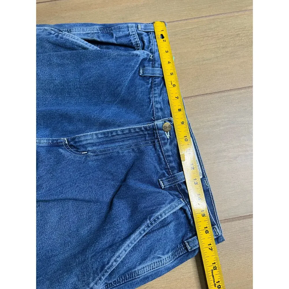 Carhartt Dungaree Fit Jeans 34x36 Workwear Denim Pants Distress‎